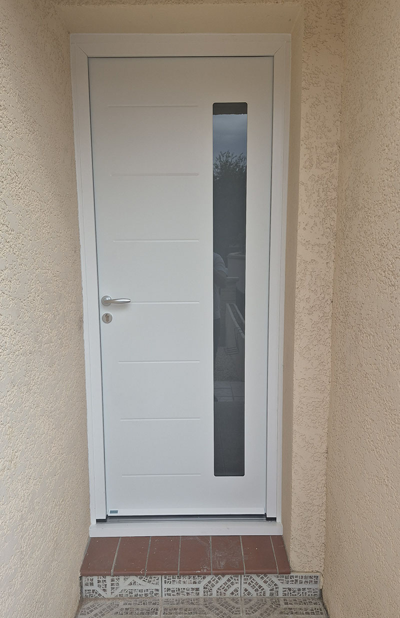 Porte d'entrée en acier de la marque Zilten — Propose Alu PVC