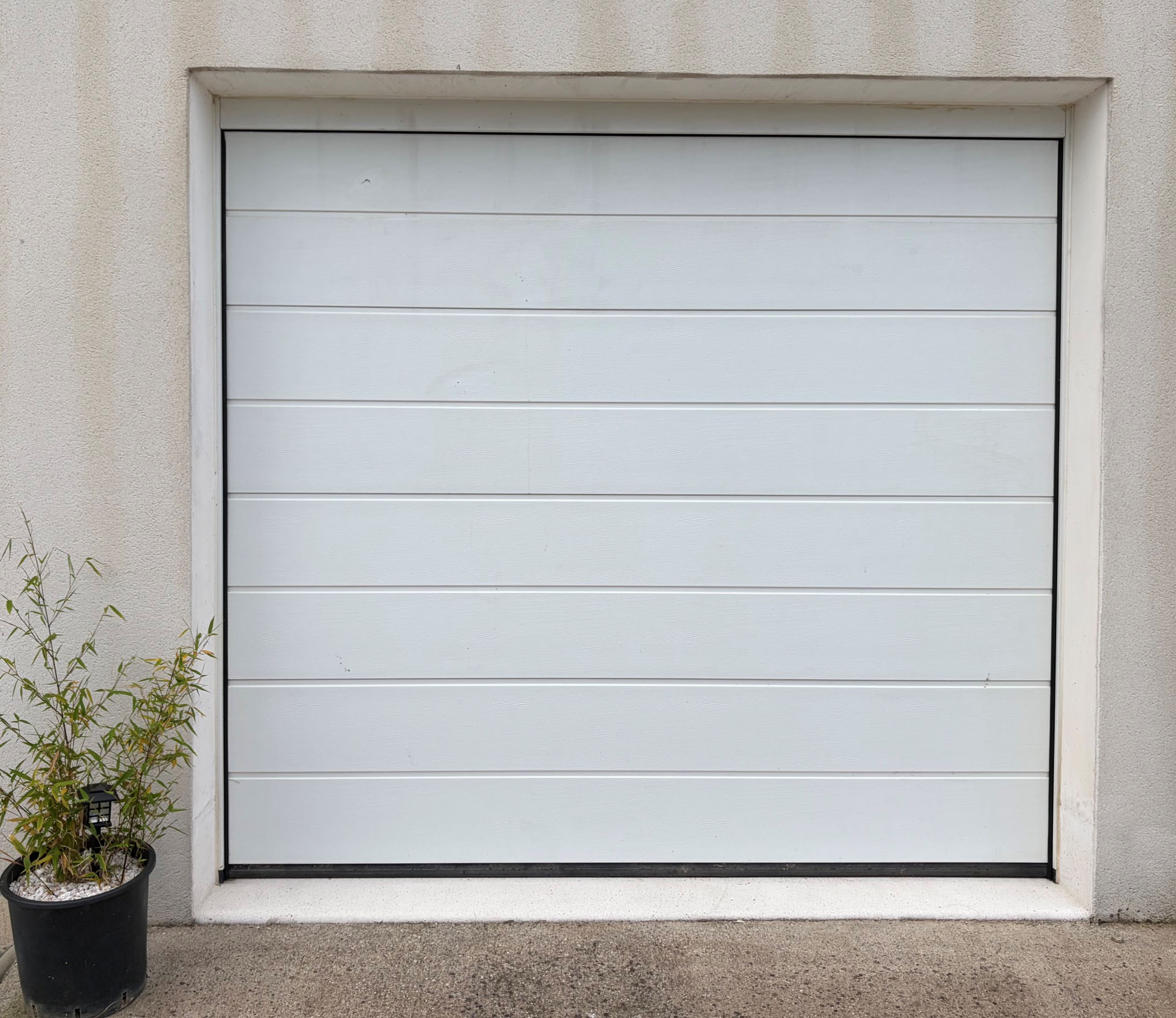 Après — Porte de Garage